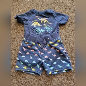 Baby boy Dino outfit